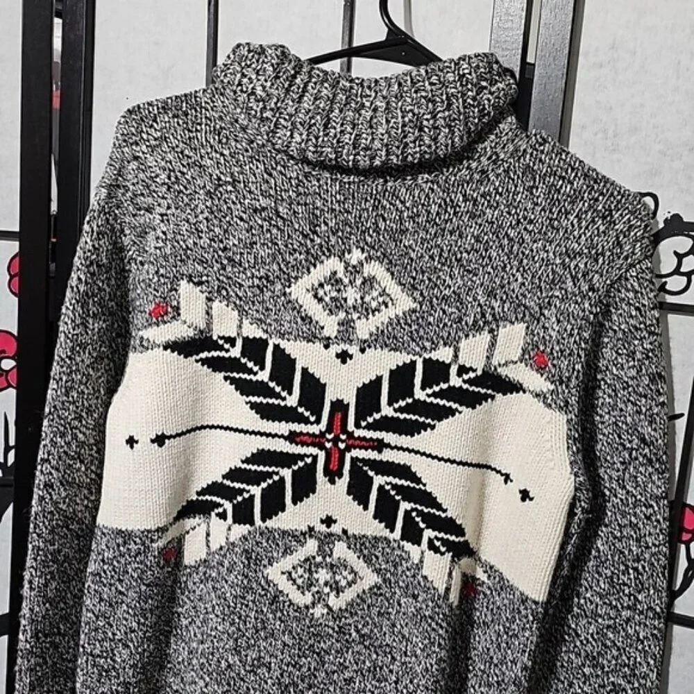 Polo Ralph Lauren Holiday Mock Neck Sweater XS New - Picture 4 of 10